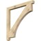 Ekena Millwork Westlake Craftsman Rough Sawn Bracket, Douglas Fir, 4"W x 48"D x 48"H BKT04X48X48WTL04RDF - alternate 1